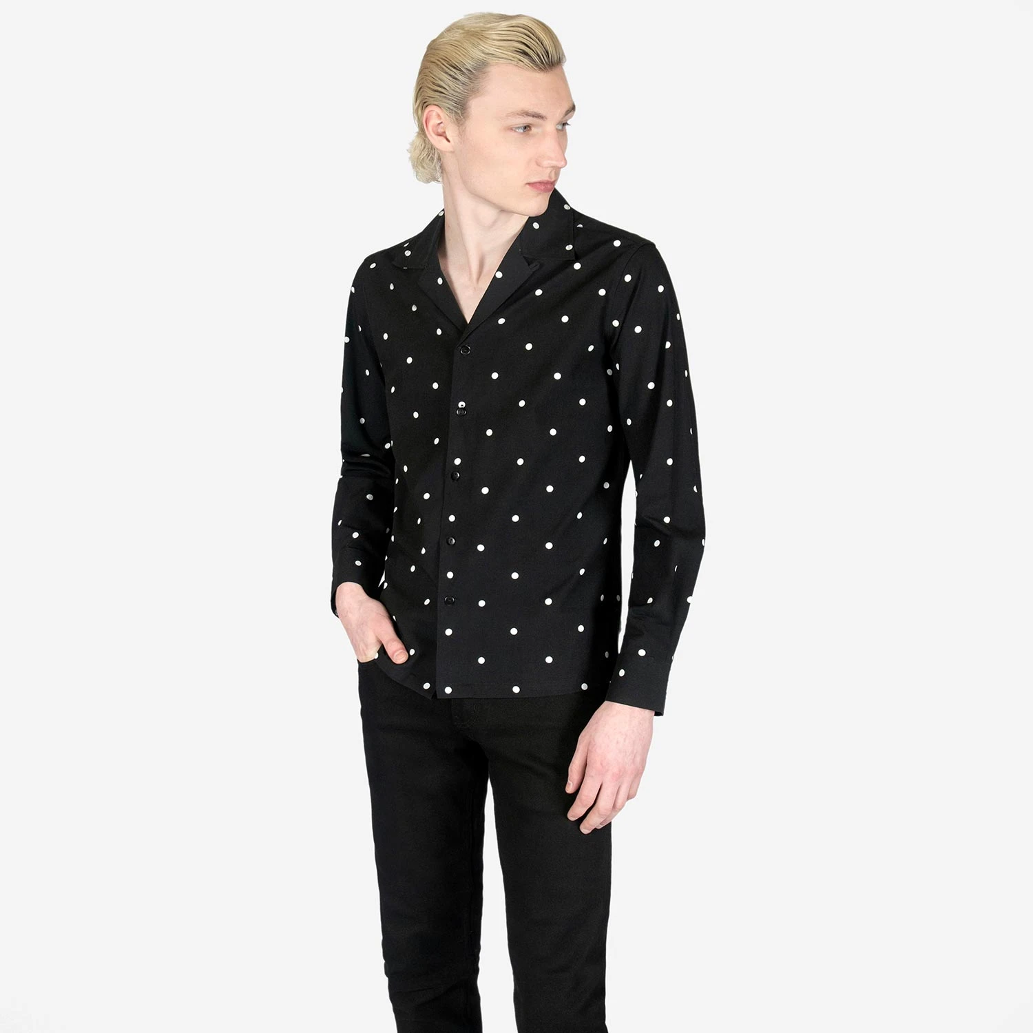 Out In The Streets – Polka Dot Shirt (Size XS, S, M, L, XL, 2XL, 3XL, 4XL) 5 Out In The Streets – Polka Dot Shirt (Size XS, S, M, L, XL, 2XL, 3XL, 4XL) - Image 5