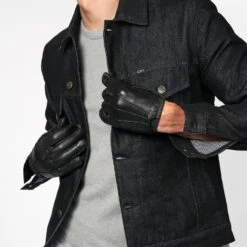 Partisan – Red Lined Leather Gloves -Straight To Hell partisan web 2