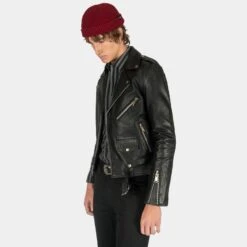 Peewee – Burgundy Cotton Short Beanie -Straight To Hell pee wee bur cot men w 2