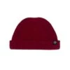 Peewee – Burgundy Cotton Short Beanie