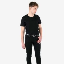 Perfect Black Tee – Black T-Shirt (Size 2XL) 6 Perfect Black Tee – Black T-Shirt (Size 2XL) -Straight To Hell per bla tee w 2