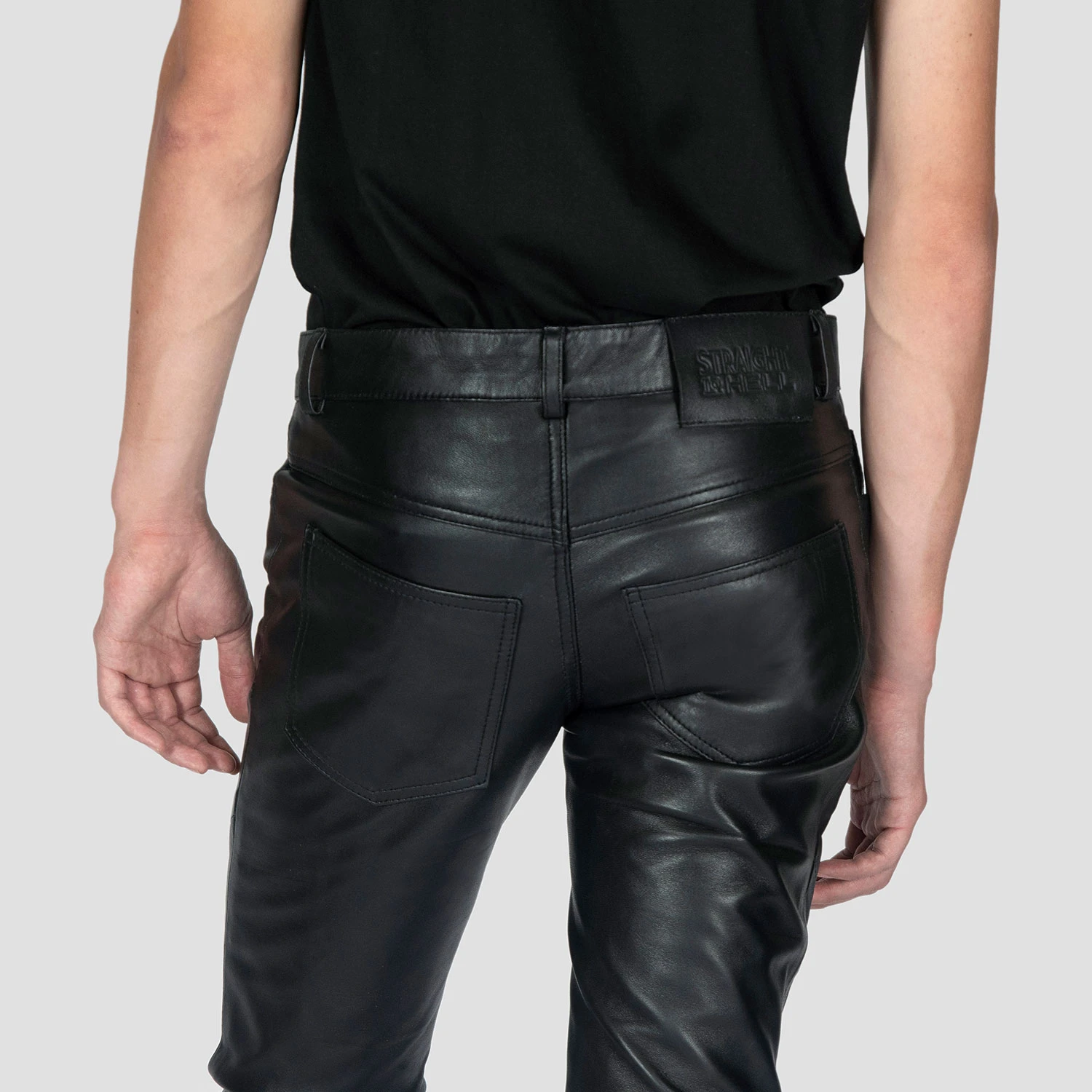 Proper Citizen – Skinny Fit Leather Pants 9 Proper Citizen – Skinny Fit Leather Pants - Image 9