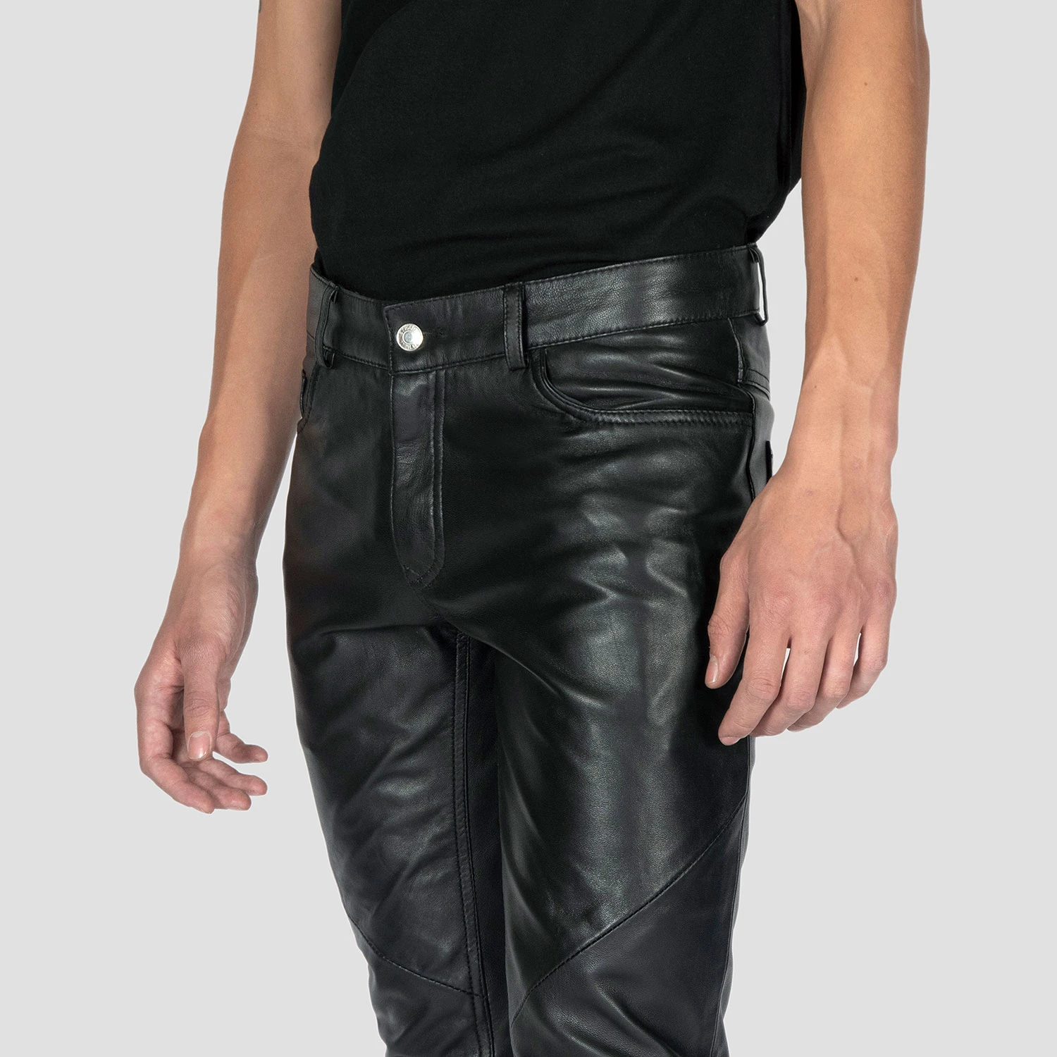 Proper Citizen – Skinny Fit Leather Pants 8 Proper Citizen – Skinny Fit Leather Pants - Image 8