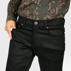 Proper Citizen – Double Dye – Skinny Fit Denim Jeans -Straight To Hell proper citizen double dye web 3