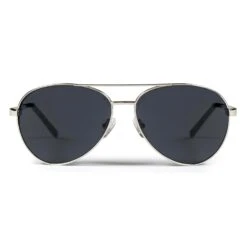 Real Cool – Silver Aviator Sunglasses