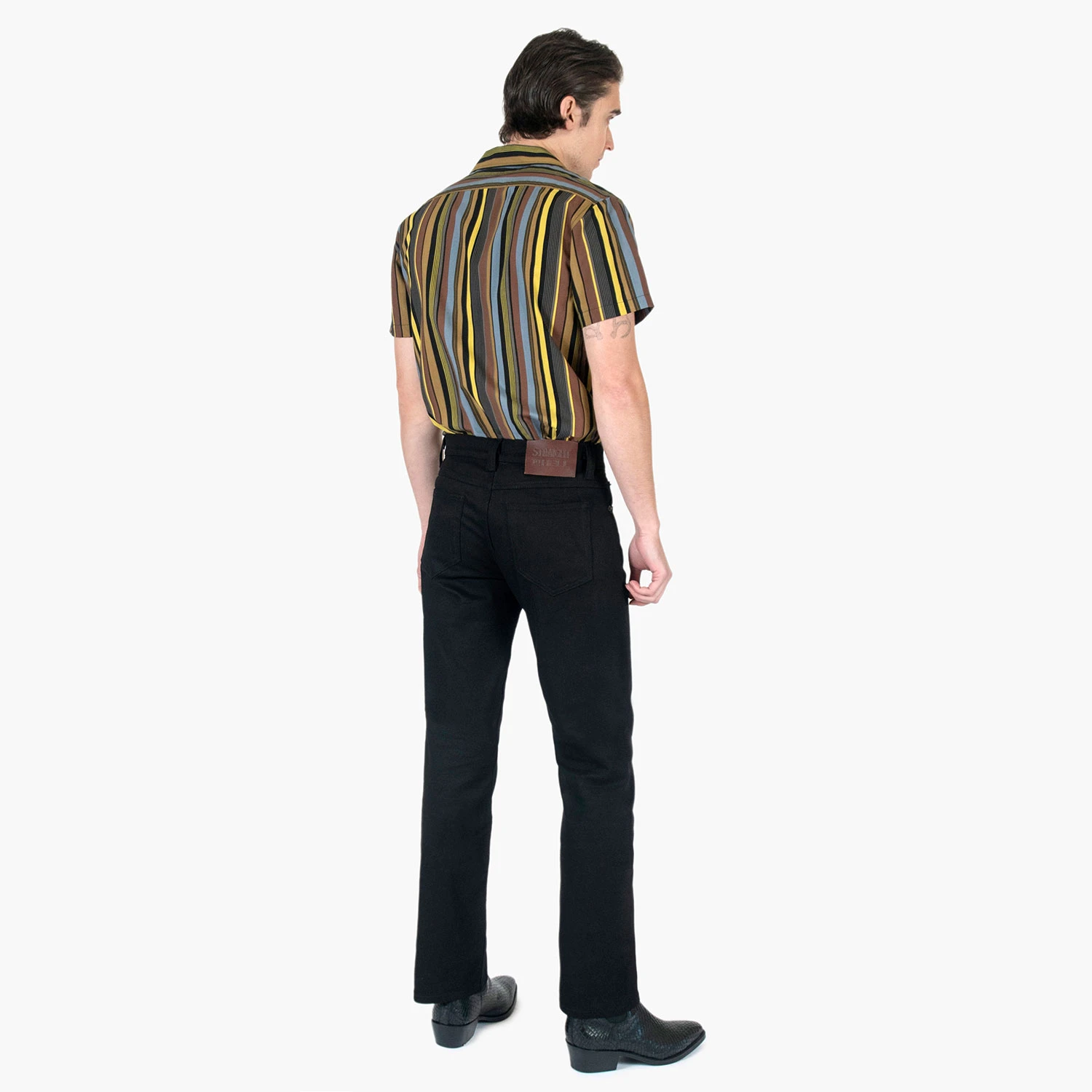 Regent Sound – Dynamite – Skinny Fit Bootcut Denim Jeans 5 Regent Sound – Dynamite – Skinny Fit Bootcut Denim Jeans - Image 5