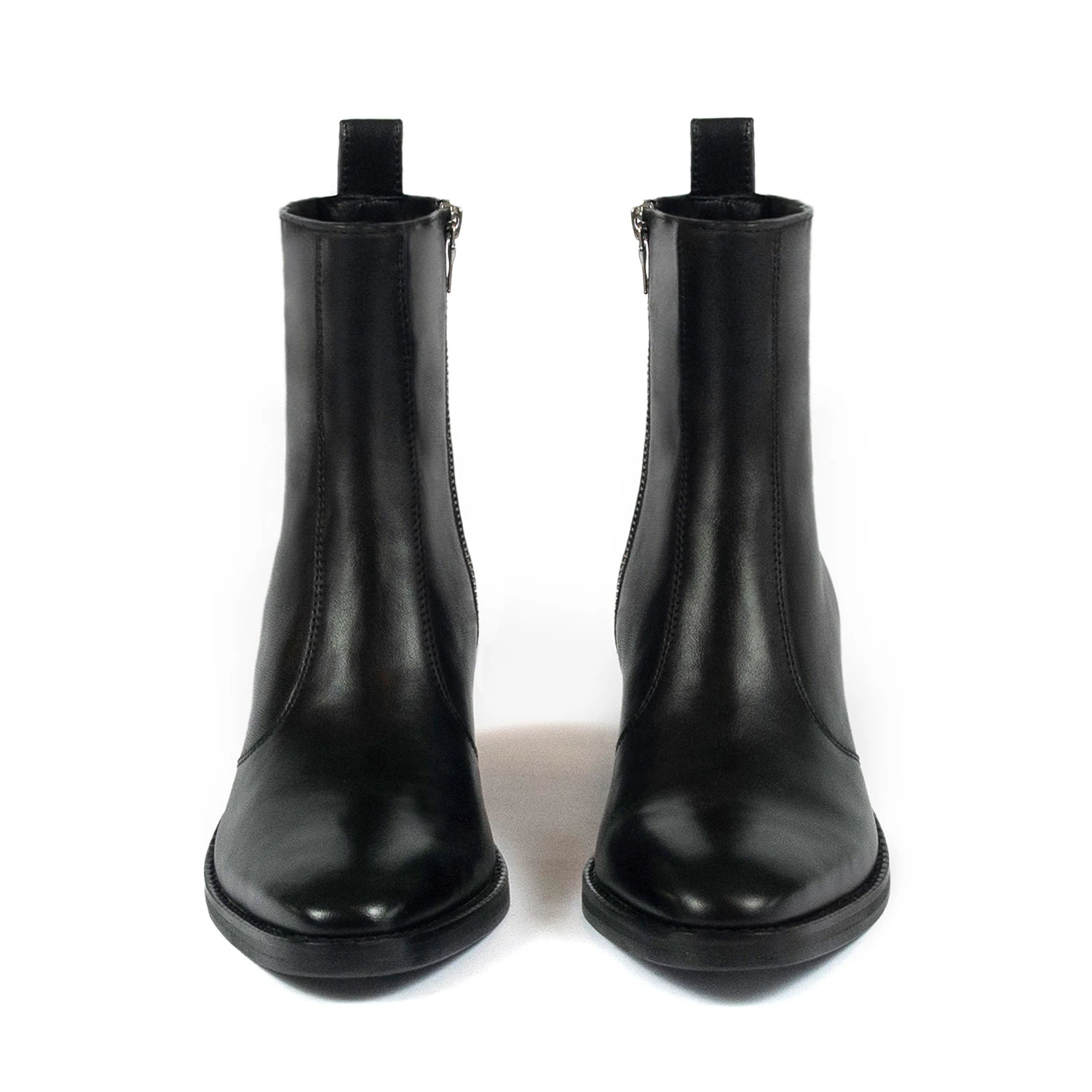 Richards – Black Leather Zip Boots – 15 Year Anniversary 4 Richards – Black Leather Zip Boots – 15 Year Anniversary - Image 4