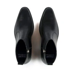 Richards – Black Leather Zip Boots – 15 Year Anniversary 14 Richards – Black Leather Zip Boots – 15 Year Anniversary -Straight To Hell ric blk 5cm w 5