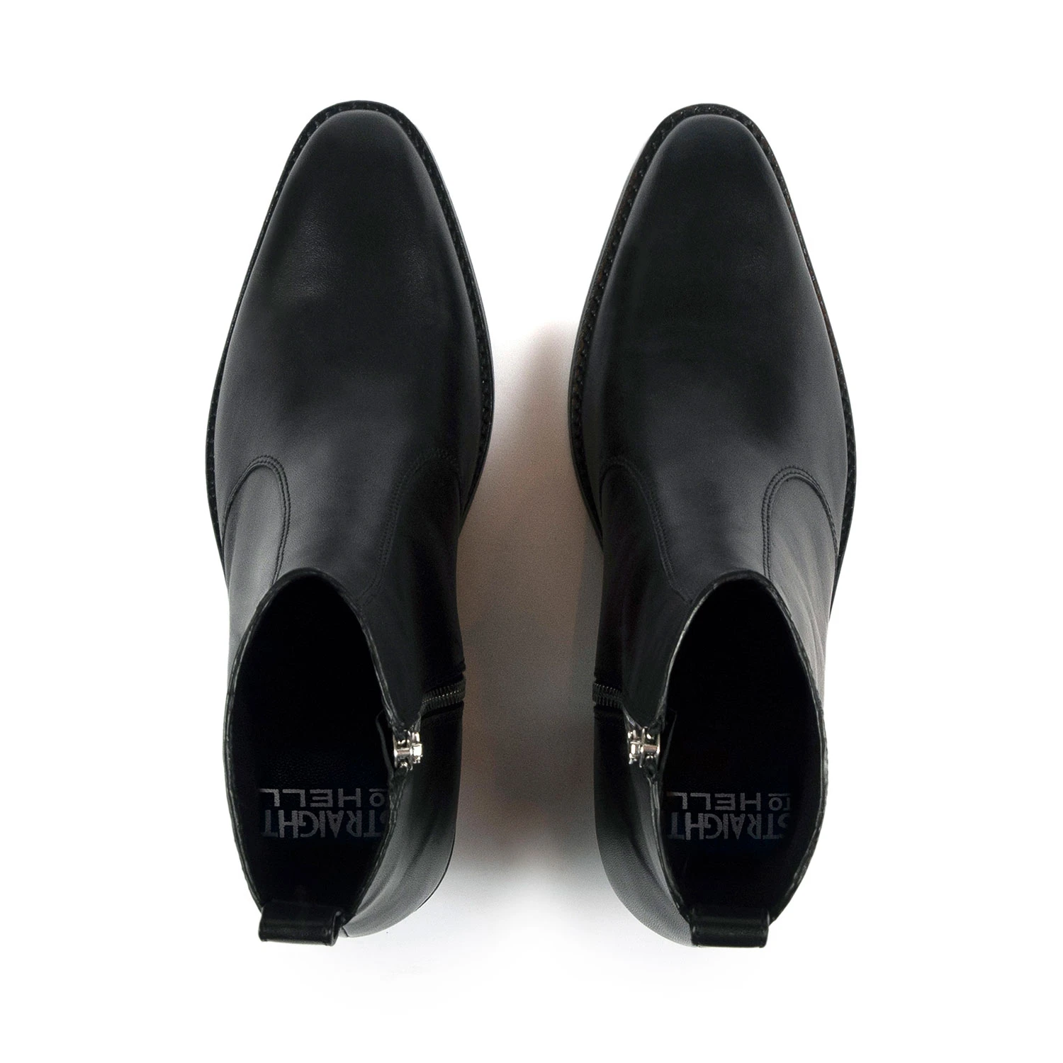 Richards – Black Leather Zip Boots – 15 Year Anniversary 5 Richards – Black Leather Zip Boots – 15 Year Anniversary - Image 5