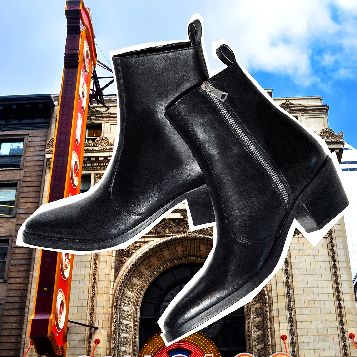 Richards – Black Leather Zip Boots – 15 Year Anniversary 9 Richards – Black Leather Zip Boots – 15 Year Anniversary - Image 9