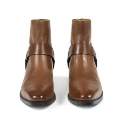 Libertine – Brown Leather Harness Boots (Size 14) 10 Libertine – Brown Leather Harness Boots (Size 14) -Straight To Hell ric brn res men w 5