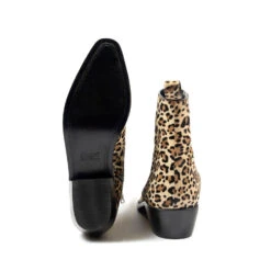 Richards – Tan Leopard Leather Zip Boots (Size 7, 7.5, 8, 8.5, 9, 9.5, 10.5, 14) 10 Richards – Tan Leopard Leather Zip Boots (Size 7, 7.5, 8, 8.5, 9, 9.5, 10.5, 14) -Straight To Hell ric lep men w 5