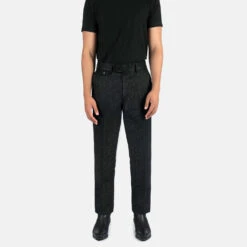 Montrose – Black Leopard – Slim Fit Pants
