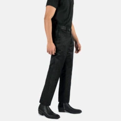 Montrose – Black Leopard – Slim Fit Pants 9 Montrose – Black Leopard – Slim Fit Pants -Straight To Hell riv blk leo w 3