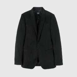 Riviera – Black And White Pinstriped Blazer