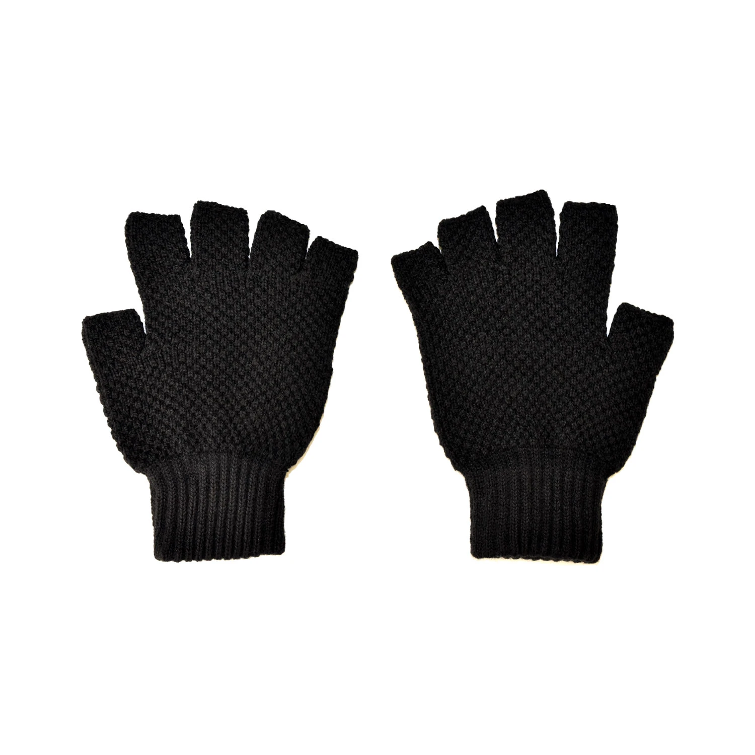 Rollers – Black Fingerless Gloves 1 Rollers – Black Fingerless Gloves