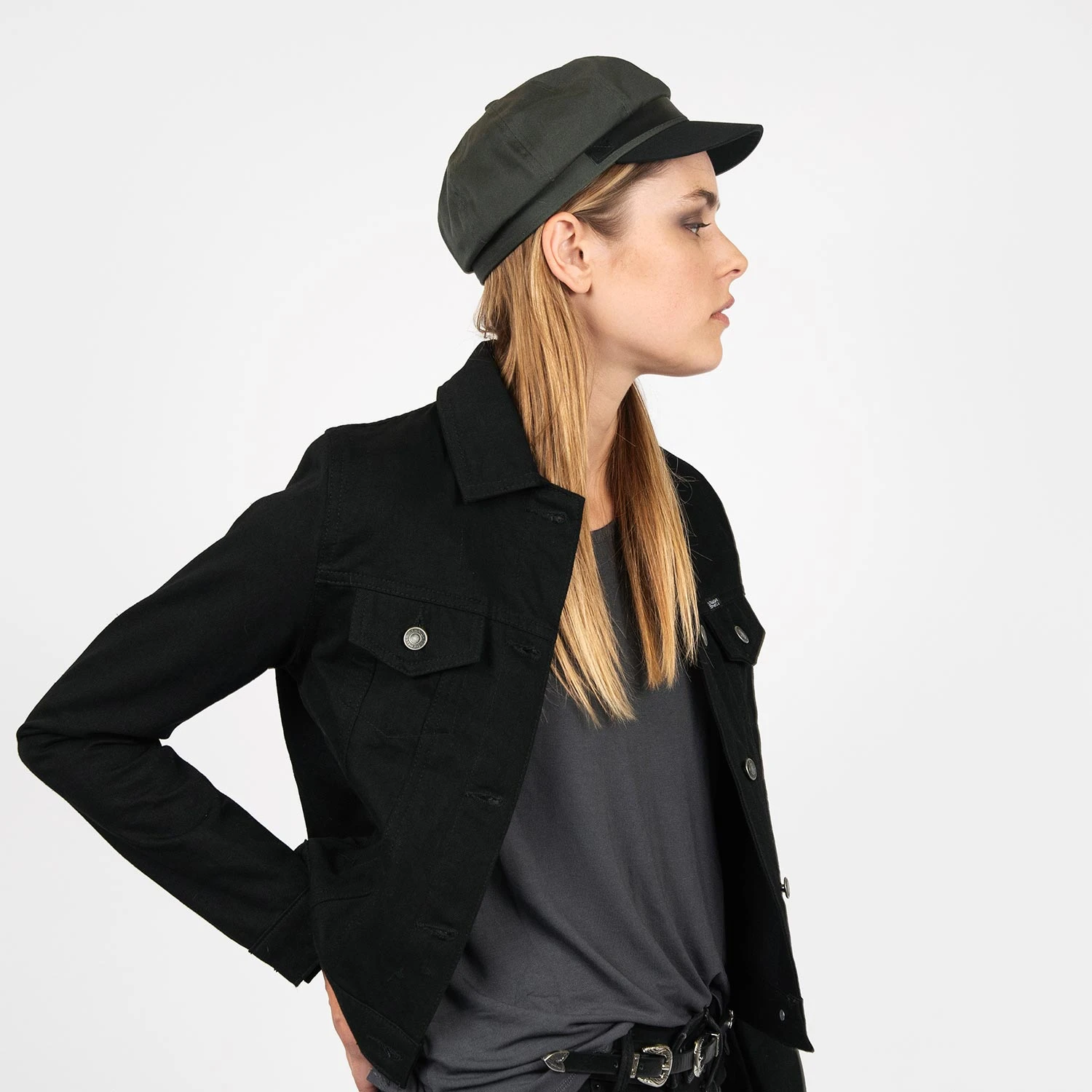 Rooney – Shadow Grey And Black Hat (Size S) 2 Rooney – Shadow Grey And Black Hat (Size S) - Image 2