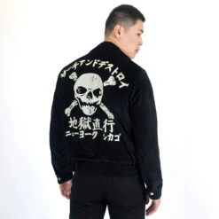 Search & Destroy X Straight To Hell – Collaboration Embroidered Jacket 13 Search & Destroy X Straight To Hell – Collaboration Embroidered Jacket -Straight To Hell sea des w 4