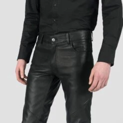 Skinny James – Skinny Fit Leather Pants -Straight To Hell ski jam lea w 7