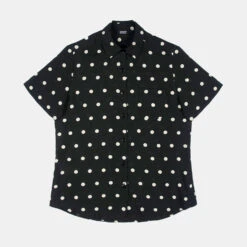 Stepping Stone – Black And White Polka Dot Shirt (Size XS, M, L, XL, 2XL)
