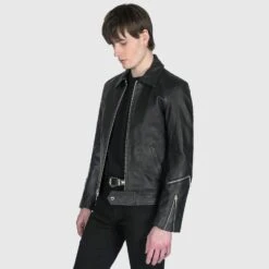 Thunder – Leather Jacket -Straight To Hell thu men w 5