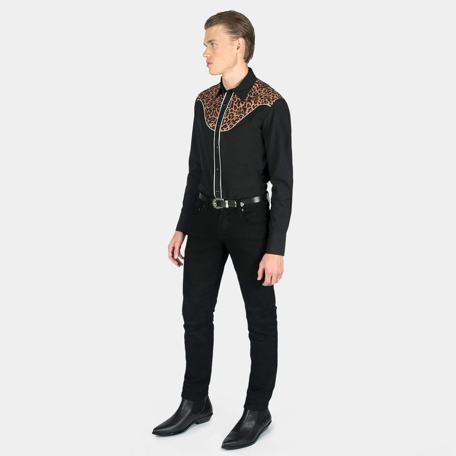 Vegan Addison – Black Faux Leather Chelsea Boots (Size 8.5, 10.5, 13, 14) 7 Vegan Addison – Black Faux Leather Chelsea Boots (Size 8.5, 10.5, 13, 14) - Image 7