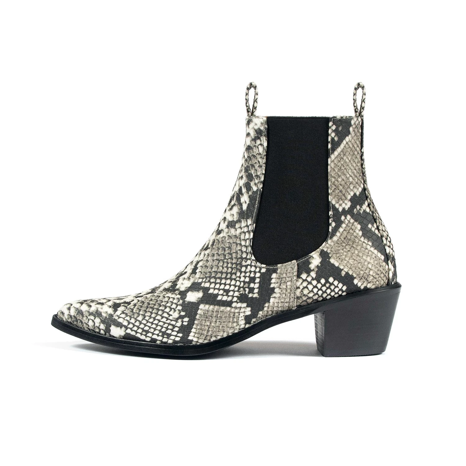 Vegan Addison – Grey Snakeskin (Size 7, 8, 8.5) 2 Vegan Addison – Grey Snakeskin (Size 7, 8, 8.5) - Image 2