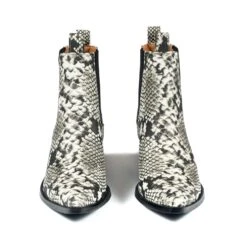 Vegan Addison – Grey Snakeskin (Size 7, 8, 8.5) 10 Vegan Addison – Grey Snakeskin (Size 7, 8, 8.5) -Straight To Hell veg add gry sna wom w 3