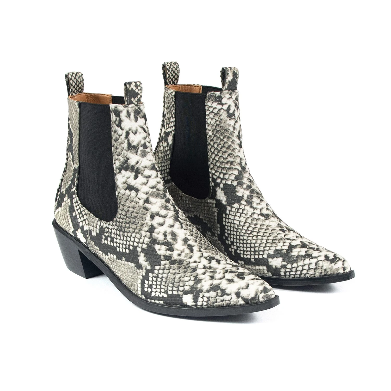 Vegan Addison – Grey Snakeskin (Size 7, 8, 8.5) 3 Vegan Addison – Grey Snakeskin (Size 7, 8, 8.5) - Image 3