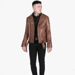 Vegan Commando – Brown And Brass (Size 34) 13 Vegan Commando – Brown And Brass (Size 34) -Straight To Hell veg com bro bra sthvl men w 3