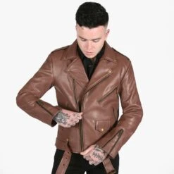 Vegan Commando – Brown And Brass (Size 34) 17 Vegan Commando – Brown And Brass (Size 34) -Straight To Hell veg com bro bra sthvl men w 6