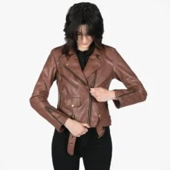 Vegan Commando – Brown And Brass (Size XS, S, M, L, XL, 2XL, 3XL, 4XL) -Straight To Hell veg com bro bra sthvl wom w 5