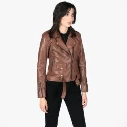 Vegan Commando – Brown And Brass (Size XS, S, M, L, XL, 2XL, 3XL, 4XL) -Straight To Hell veg com bro bra sthvl wom w 7