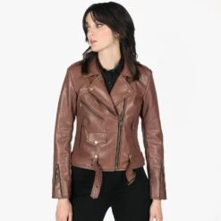 Vegan Commando – Brown And Brass (Size XS, S, M, L, XL, 2XL, 3XL, 4XL) -Straight To Hell veg com bro bra sthvl wom w 9