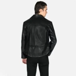 Vegan Defector – Faux Leather Jacket 17 Vegan Defector – Faux Leather Jacket -Straight To Hell veg def blk nic men sthvl w 5