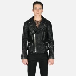 Vegan Defector – Faux Leather Jacket 11 Vegan Defector – Faux Leather Jacket -Straight To Hell veg def blk nic men sthvl w 7