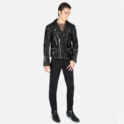 Vegan Defector – Faux Leather Jacket 12 Vegan Defector – Faux Leather Jacket -Straight To Hell veg def blk nic men sthvl w 9