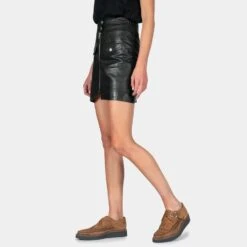 Vegan Memphis – Brown Faux Leather Creepers -Straight To Hell veg mem bro w 5