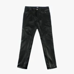 Vegan Proper Citizen – Skinny Fit Faux Leather Pants -Straight To Hell veg pro cit w 7