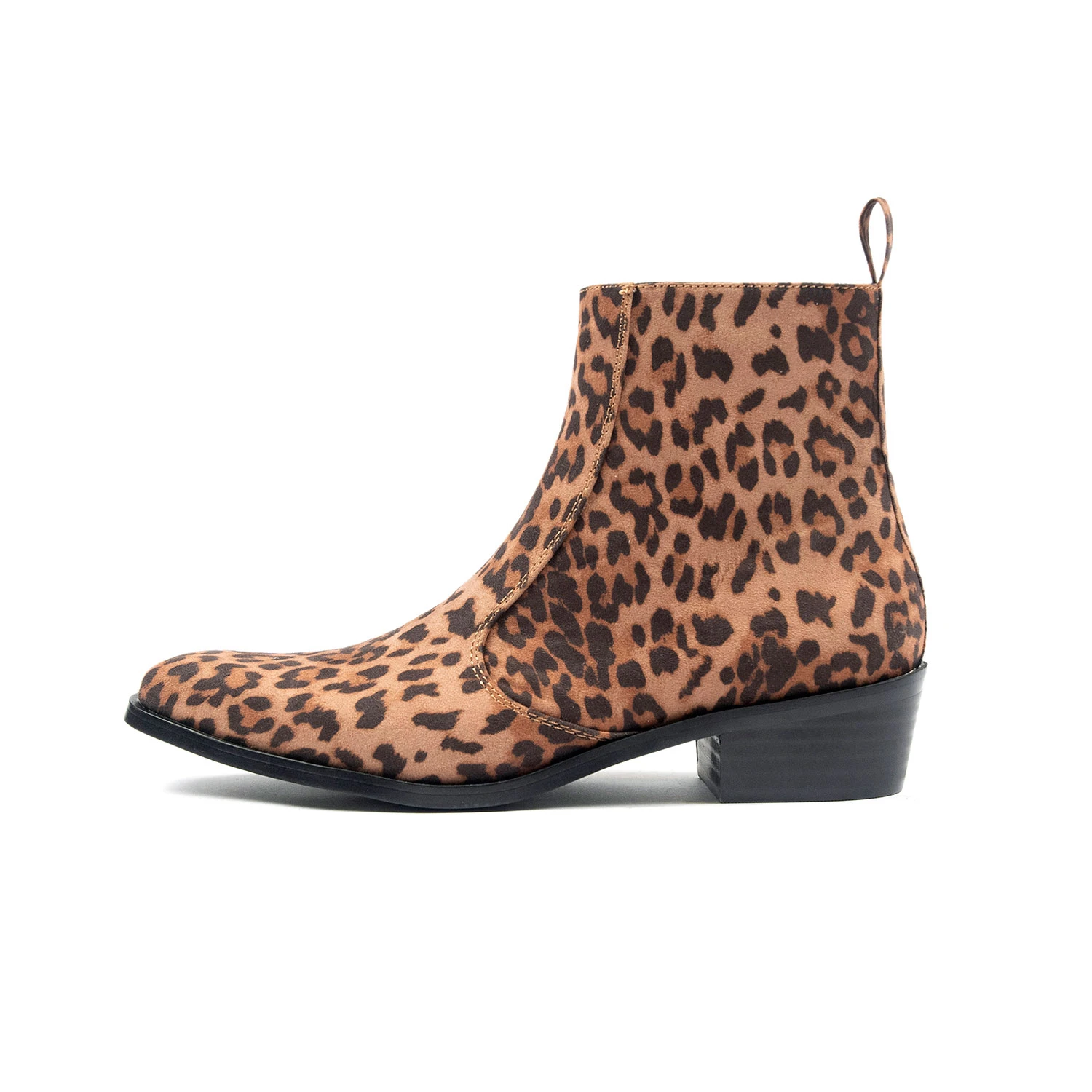 Vegan Richards – Leopard Zip Boots (Size 7, 7.5, 8, 9, 9.5, 10, 10.5, 11, 12, 13, 14) 2 Vegan Richards – Leopard Zip Boots (Size 7, 7.5, 8, 9, 9.5, 10, 10.5, 11, 12, 13, 14) - Image 2