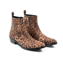 Vegan Richards – Leopard Zip Boots (Size 7, 7.5, 8, 9, 9.5, 10, 10.5, 11, 12, 13, 14) 8 Vegan Richards – Leopard Zip Boots (Size 7, 7.5, 8, 9, 9.5, 10, 10.5, 11, 12, 13, 14) -Straight To Hell veg ric lep men w 3