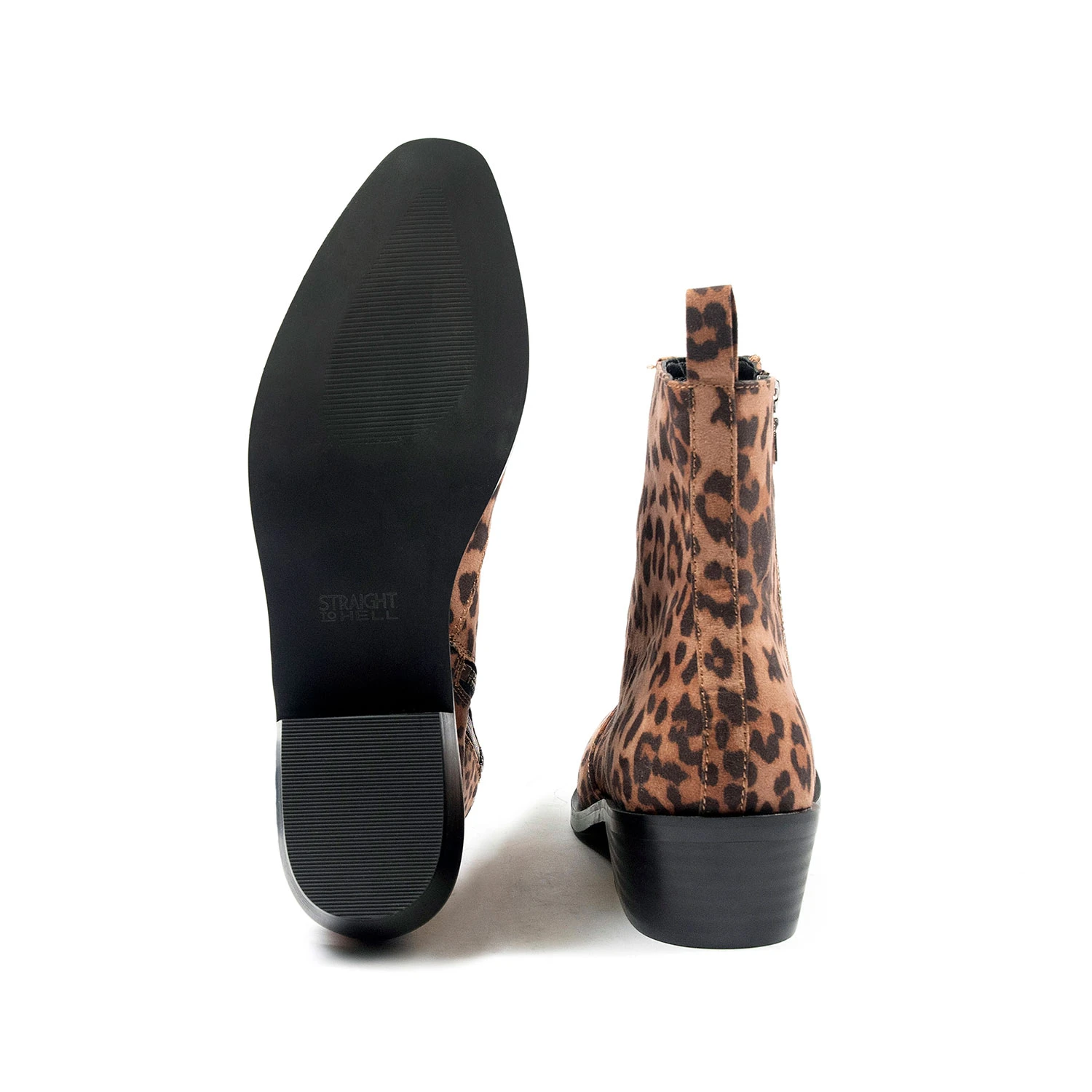 Vegan Richards – Leopard Zip Boots (Size 7, 7.5, 8, 9, 9.5, 10, 10.5, 11, 12, 13, 14) 5 Vegan Richards – Leopard Zip Boots (Size 7, 7.5, 8, 9, 9.5, 10, 10.5, 11, 12, 13, 14) - Image 5