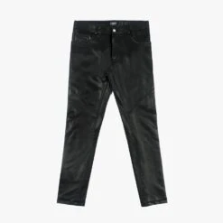 Vegan Skinny James – Skinny Fit Faux Leather Pants 11 Vegan Skinny James – Skinny Fit Faux Leather Pants -Straight To Hell veg ski jam w 6 1