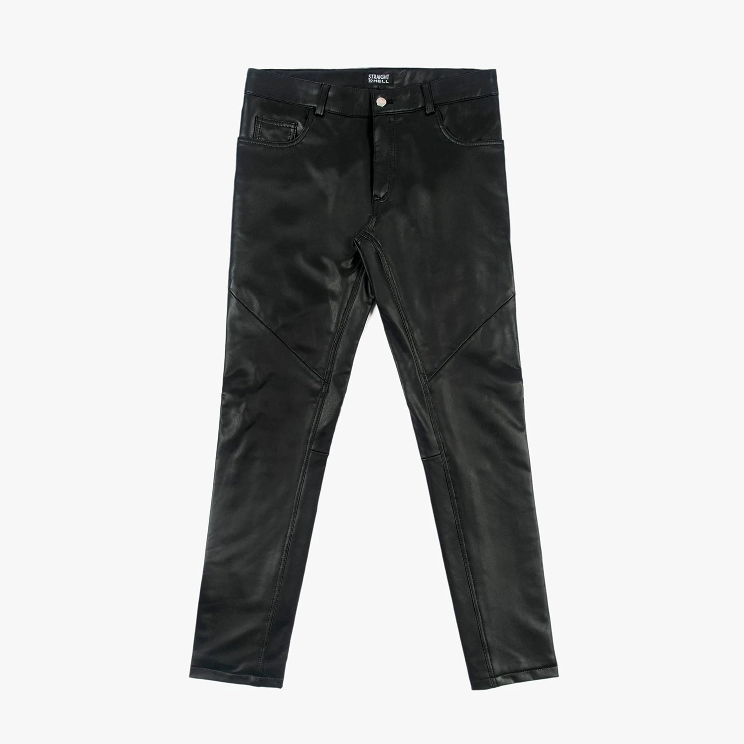 Vegan Skinny James – Skinny Fit Faux Leather Pants 6 Vegan Skinny James – Skinny Fit Faux Leather Pants - Image 6