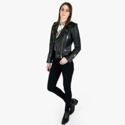 Vincent – Leather Jacket (Size S, L, XL) -Straight To Hell vin wom w 12