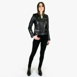Vincent – Leather Jacket (Size S, L, XL) -Straight To Hell vin wom w 18