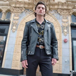 Vincent – Leather Jacket -Straight To Hell vincent men